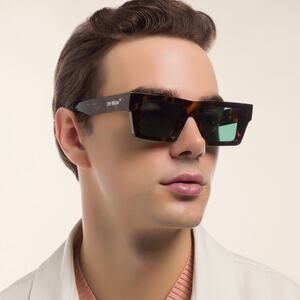 NEW!! OFF-WHITE Sunglasses NASSAU OERI017 6055 Authentic